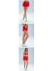 Alosco Women's High-Waisted Breathable 2-in-1 Yoga and Running Shorts - Anti-Exposure Summer Activewear