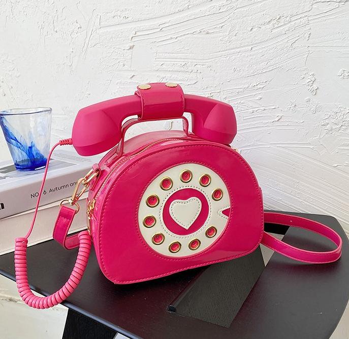Nuova borsa a tracolla monospalla in vendita calda per donna, creativa, dolce, femminile, divertente, personalizzata, alla moda, carina borsa per telefono