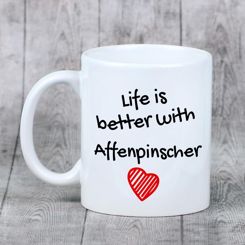 Affenpinscher, Affen, Affie - cup with a dog, cup with a photo, personalized gift from the Art-Dog brand