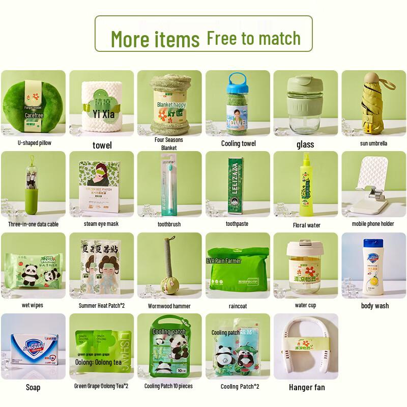 Summer Travel Cooling & Mosquito Repellent Gift Set