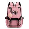 School Season Student Schoolbag Digital Printing Polyester Backpack Cartoon Satchel Pencil Case