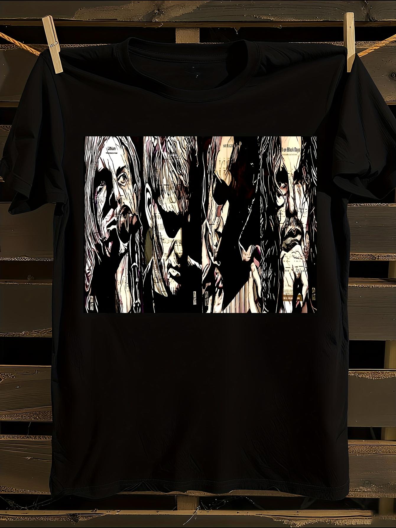 Vintage Rock Graphic T-shirt XXXXL