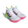 Adidas Crazyflight Mid White Purple Aqua Women's Sneakers HP3337