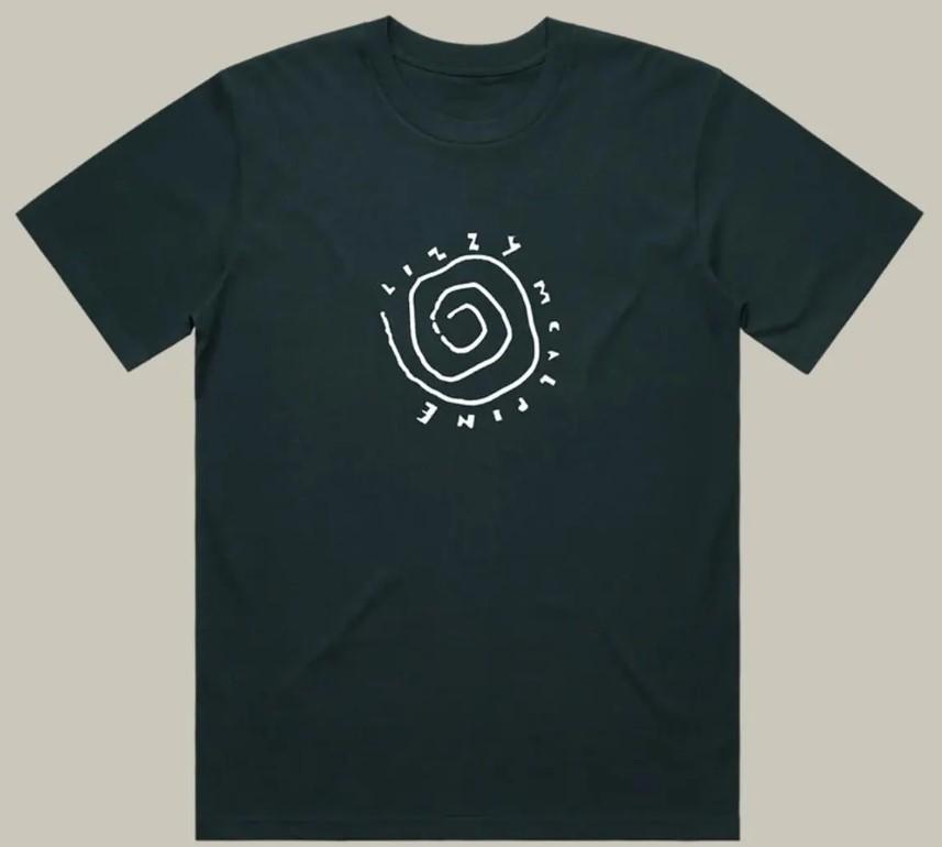 

Lizzy McAlpine T-Shirt, Spiral Graphic Streetwear Shirt, Gifts For Music Lovers Unisex T-Shirt S