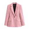 Fashion Style 2024 Fall and Winter New Women's Clothing Long Sleeves Lapel Silm Casual Suit Jacket Pants 8616595