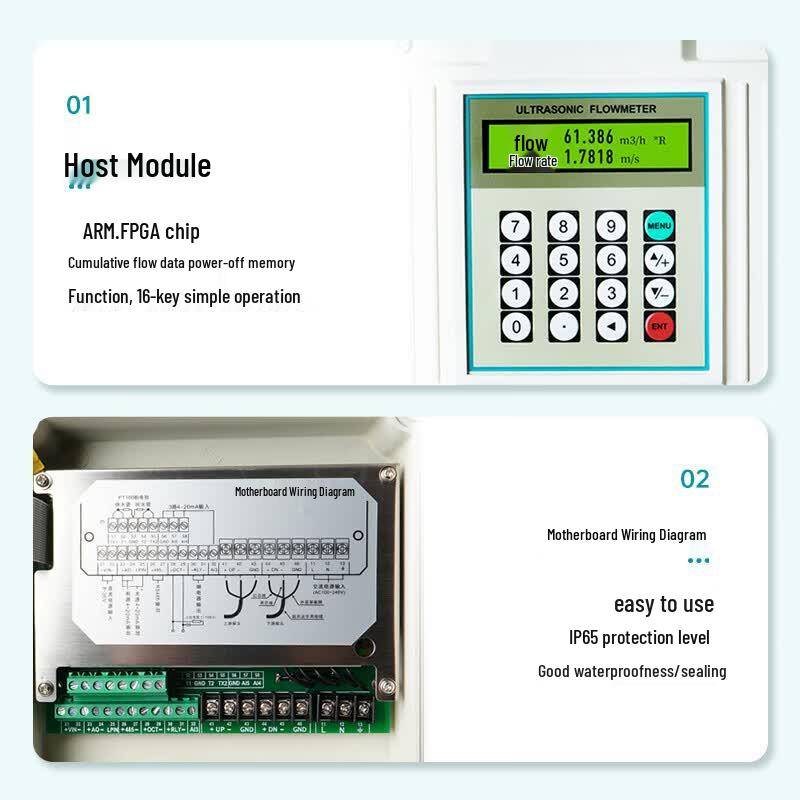 CONJANT Clamp-On Ultrasonic Flow and Heat Meter (CN version)
