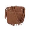 Cowboy Suede Saddle Bag Mobile Phone Bag Shoulder Bag Female Handbag Women Crossbody Bag Tassel Bag