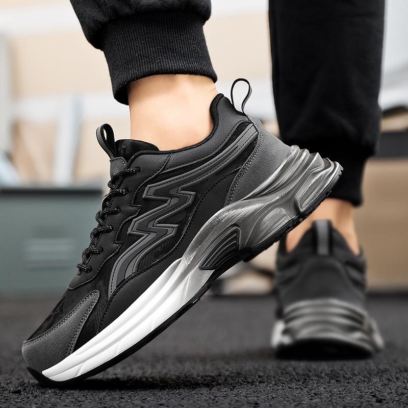 Men's High Quality Light Casual Sneakers Four Seasons New Soft Sole Outdoor Racing Running Shoes Breathable Speed Sports Shoes