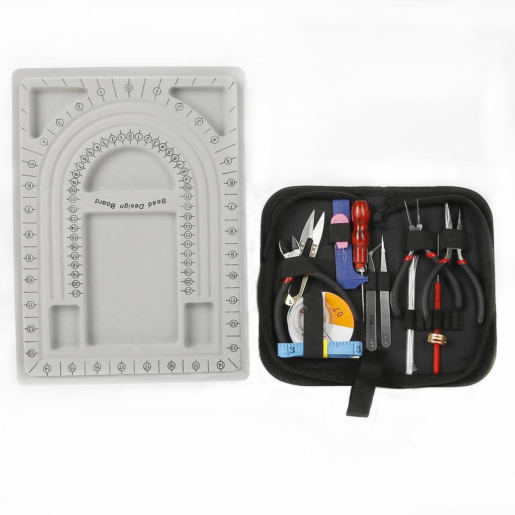 Handmade Multifunctional Diagonal Pliers & Pouch Set with Measuring Disc