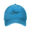 Lil Baby Merch Logo Men Women Baseball Cap Hip Hop Distressed Denim Hats Outdoor All Seasons Travel Unstructured Soft Sun Cap