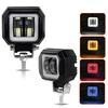 Angel Eye LED Fog Lamp Square Or Round Headlight for Auto Motor Vehicles And Electric Scooters Arctic 12-24V, Arctic V3+, Lenses