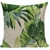 New Nordic Green Plant Printed Pillow Case Sofa Pillow Leaf Series Decorative Pillow Linen