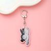 1/19Pcs Game Cartoon Danganronpa Acrylic Keychain Cute Backpack Pendant Funny Bag Charms Accessories Decoration Holiday Gifts