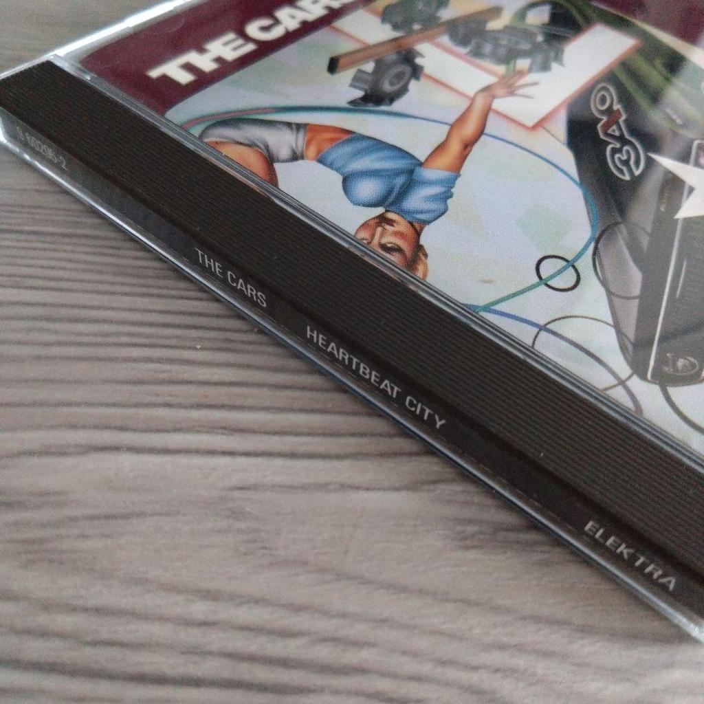[USED] West German edition THE CARS Heartbeat City CD Zacars