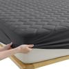 Kumori Cooling Fitted Sheet, Semi-Double Size, for Heatwave Relief, Q-MAX 0.525, Reversible, Integrated Pad, Easy To Put On and Take Off, Elastic All