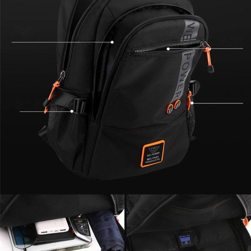 Multifunctional Backpack For Men High-quality Laptop Backbag Waterproof Portable Travel Bag For Male