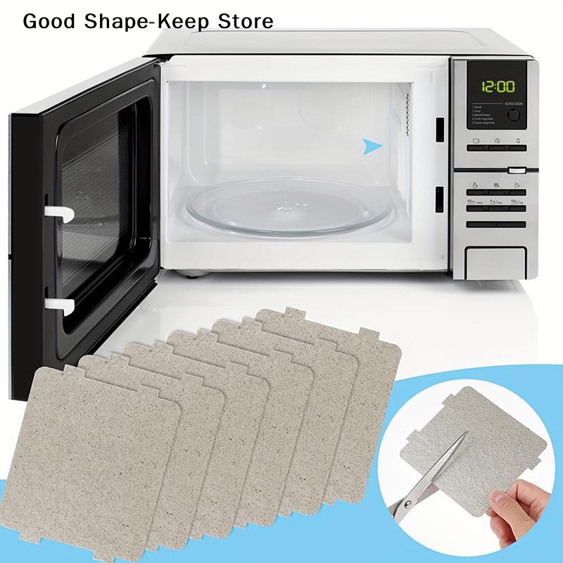 Daily5 or 10Pcs Microwave Oven Mica Sheet Universal Cuttable Waveguide Cover Plate Home Appliance Repair Replacement DIY Parts