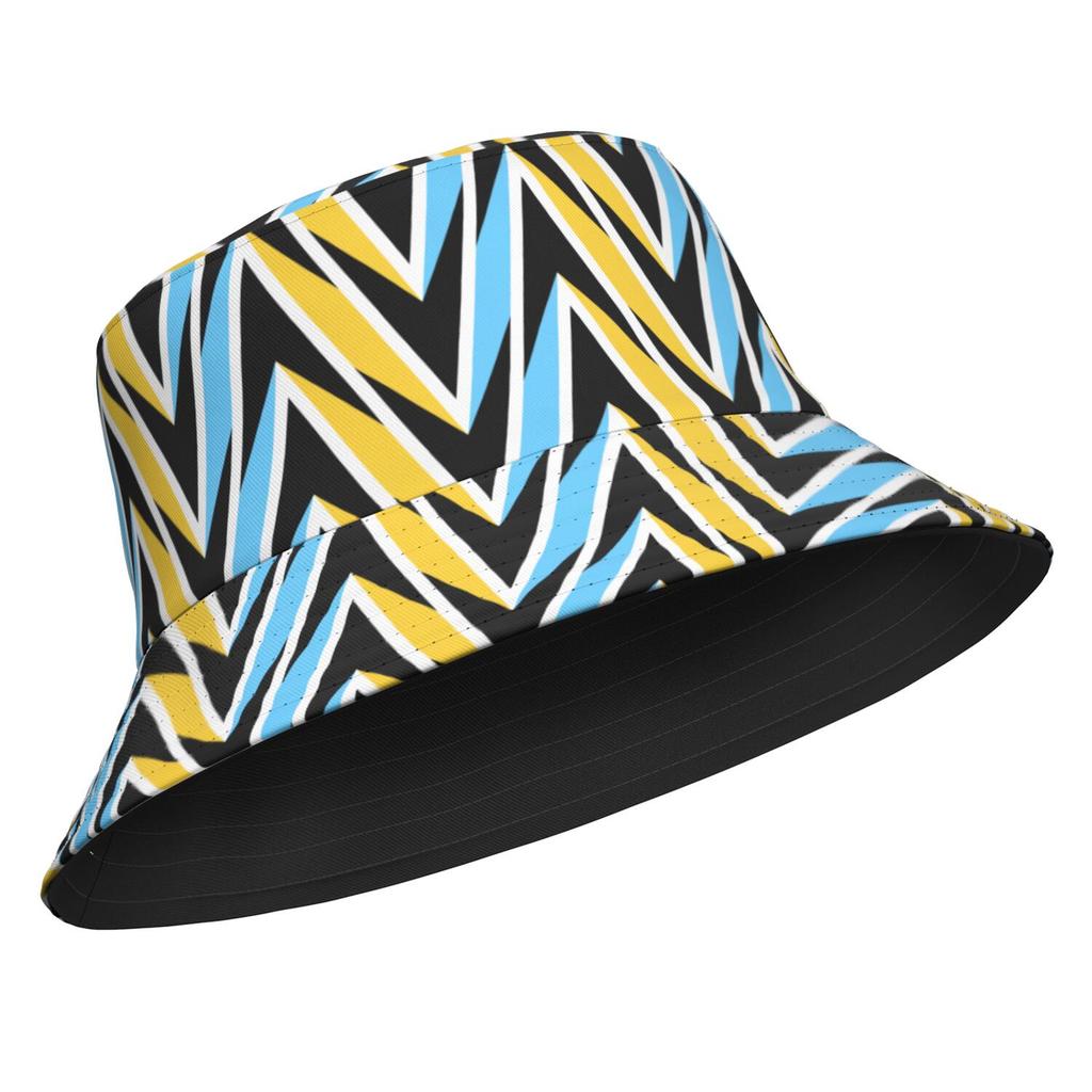 Saint Lucia Fisherman Hats Free Custom Made Name Number Team Logo Bucket Cap Country Travel Nation Island Flag Headgear