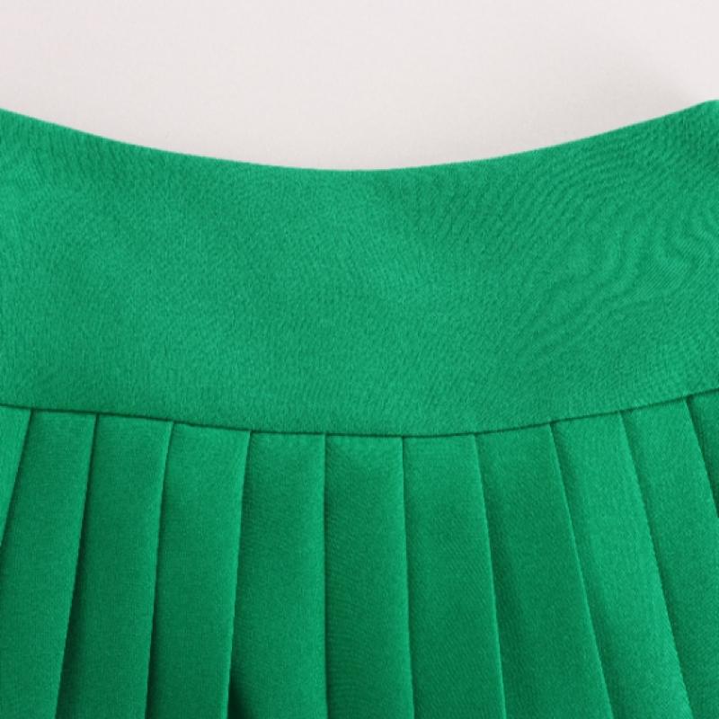 Shop   Women S Golf tenniS Pleated Skirt pantS Green nS wSk 1357