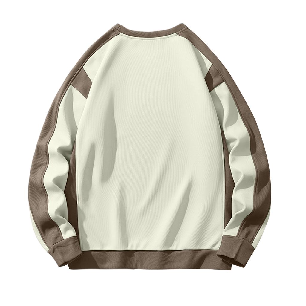 Men's Hoodie Loose Casual Long Sleeved Round Neck