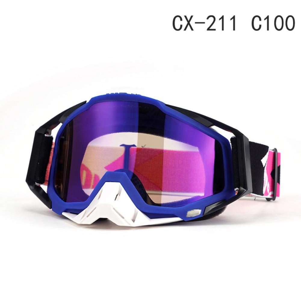 Goggles Motorcycle Goggles Ski Goggles Cross-border 100% Downhill Off-Road Windproof Goggles Outdoor 100% Riding