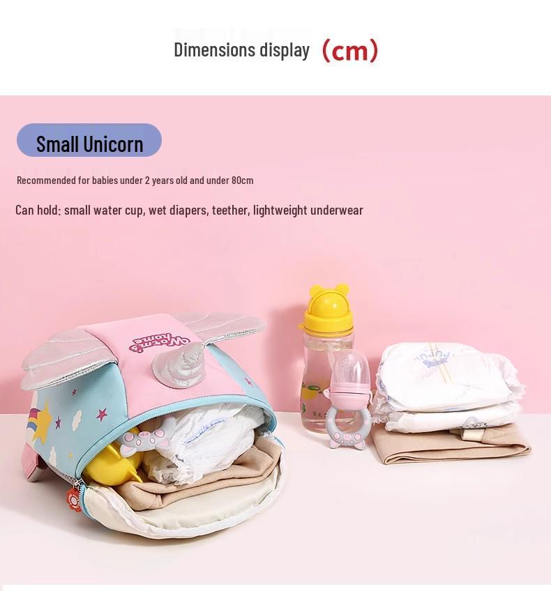 Kids' Cute Cartoon Mini Backpack for Ages 1-3: Perfect for Outings