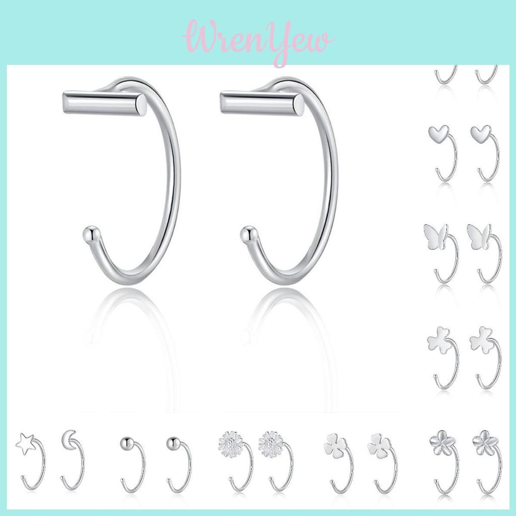 Elegant Minimalist Butterfly Knot Stud Earrings For Women Stylish Floral Design For Daily Wear