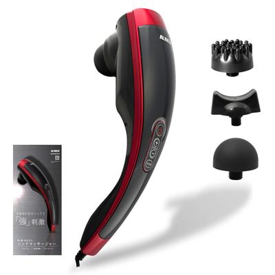 ALINCO Handmassagegerät 4-Modus-Umschaltung mit 3 Aufsätzen 5017 MCR5018R (Hals/Schulter/Taille/Oberschenkel/Wade)