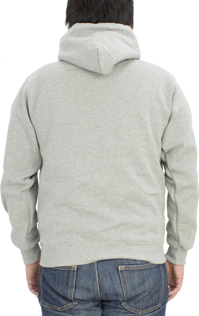 Champion Action Style Street Big C Logo Sagara Oxford Size Small Men's Hoodie, Fleece-Lined, Style, Embroidered, Patch, C3-E127, Gray,