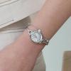 Owel Layered Bangle Silver Womens Watch. ST5071SSS