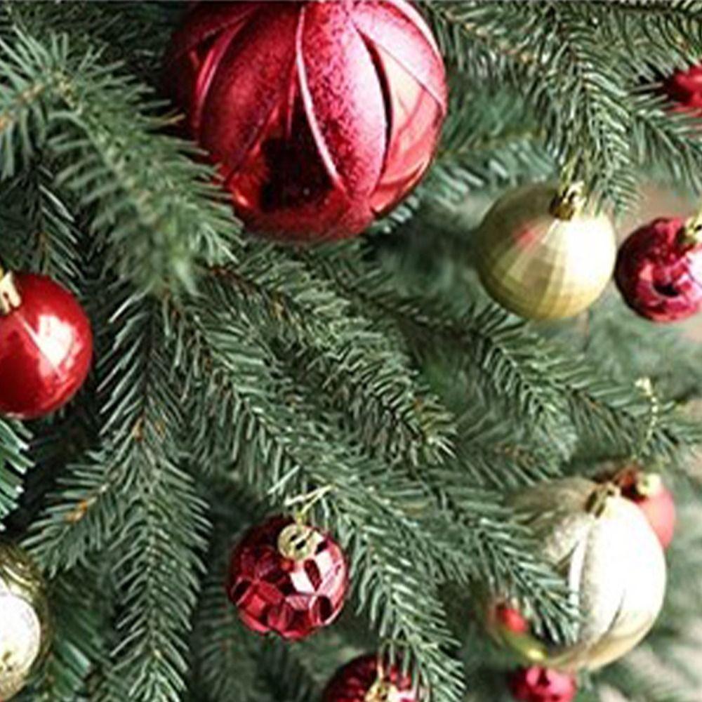 34pcs Delicate Christmas Ball Creative Hanging Ornament DIY Supplies Christmas Tree Pendant  Party