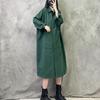 Women's High-End Retro Autumn Long Sleeve Loose Plus Size Shirt Dress