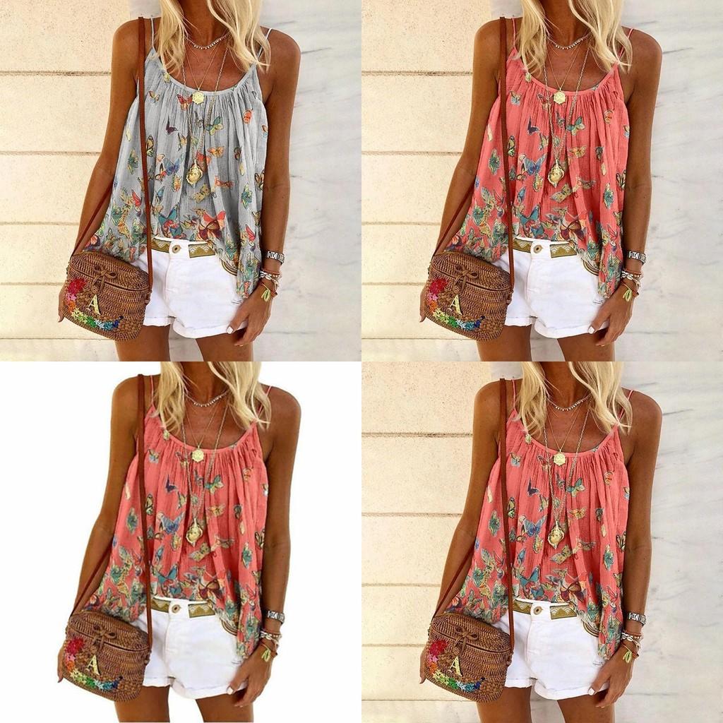 Stylish Women's Swing Vest Sleeveless Cami Top With Flared Ruffle Hem For Plus Sizes