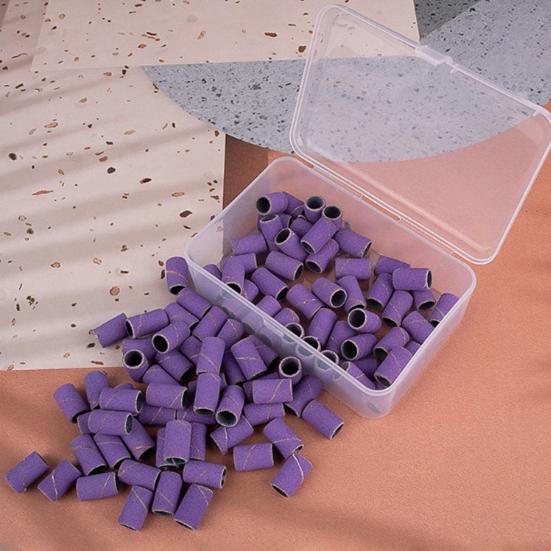 1 Set Nail Sanding Bands Long Service Life Professional Manicure High Quality Nail Drill Sanding Ring