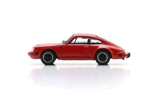 SCHUCO 1/87 Porsche 911 Carrera 1989 Red SCHUCO CARRERA Miniature Car HO Scale