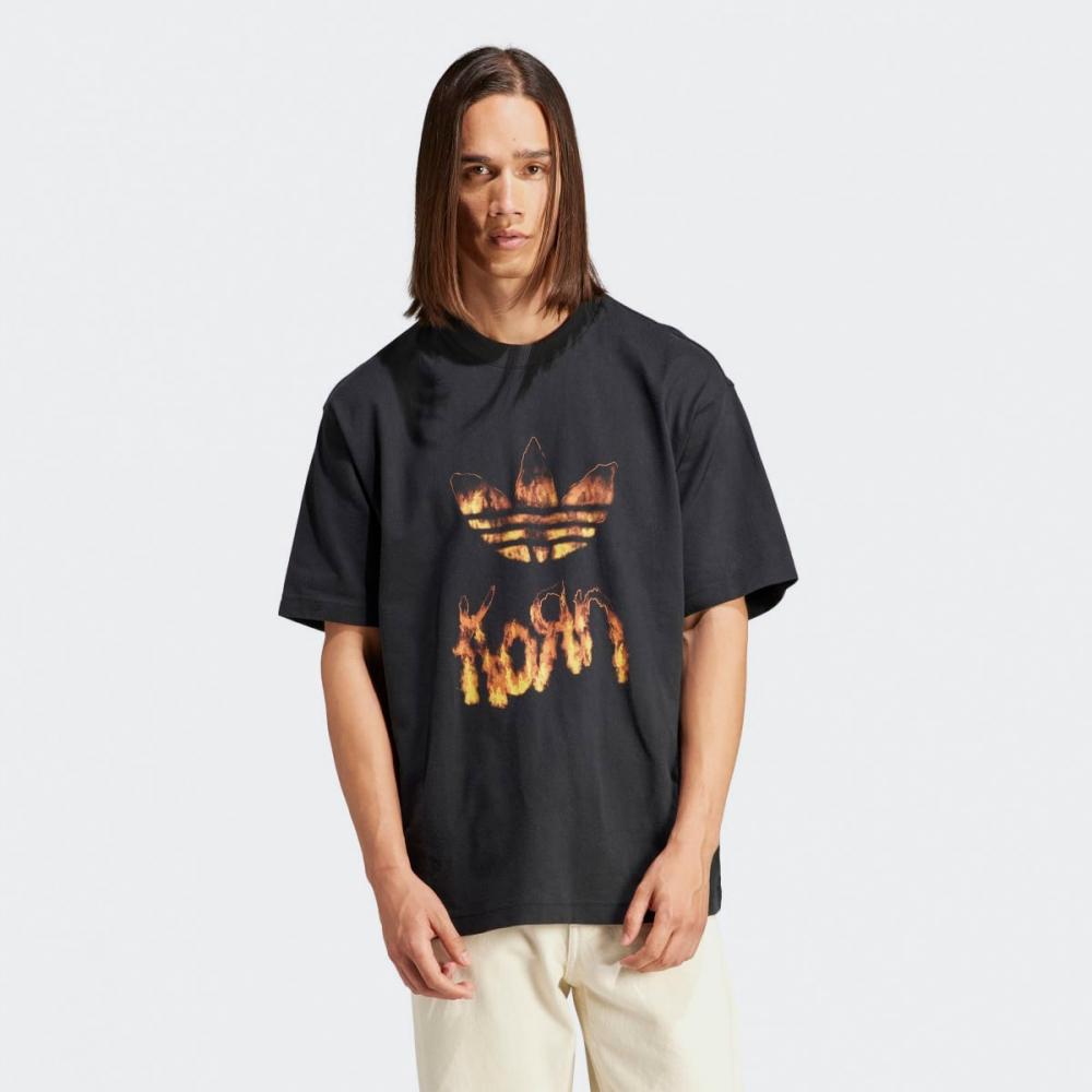 

Футболка adidas [ADIDAS X KORN] Cone IN9098-ЧЕРНАЯ