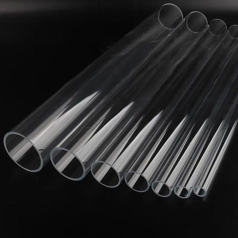 1Pcs O.D 16/20/25/32/40/50mm Acrylic Tube 20/50cm Pipe Fittings Fish Tank Pipe Hydroponics Watering