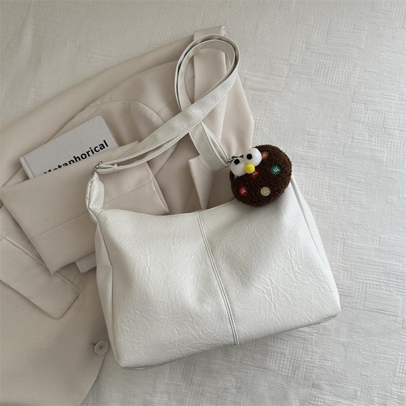 Women's Large Capacity Tote Bag: Fashionable, Casual, and Functional Shoulder Messenger for Work and Commute CLE