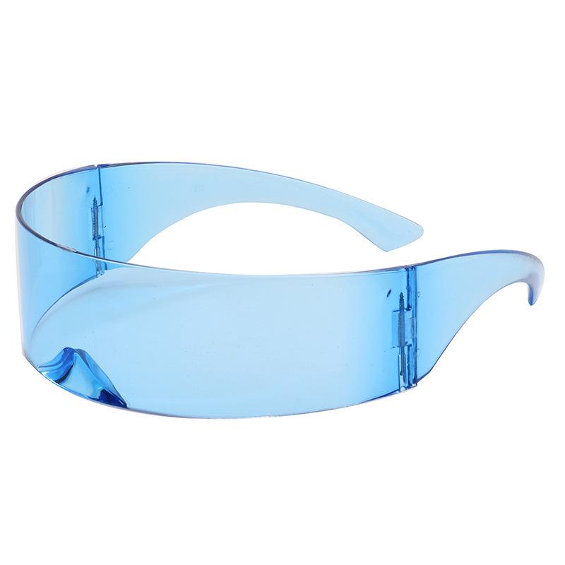 Cyberpunk Masquerade Tech Sunglasses for Party Styling