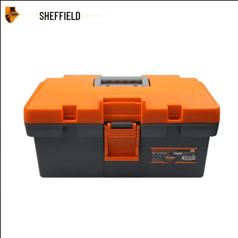 SHEFFIELD 19-inch Heavy Duty Plastic Tool Box
