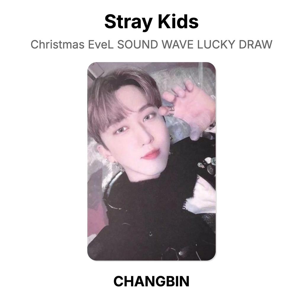 Stray Kids Christmas EveL SOUND WAVE LUCKY DRAW Official Photocard