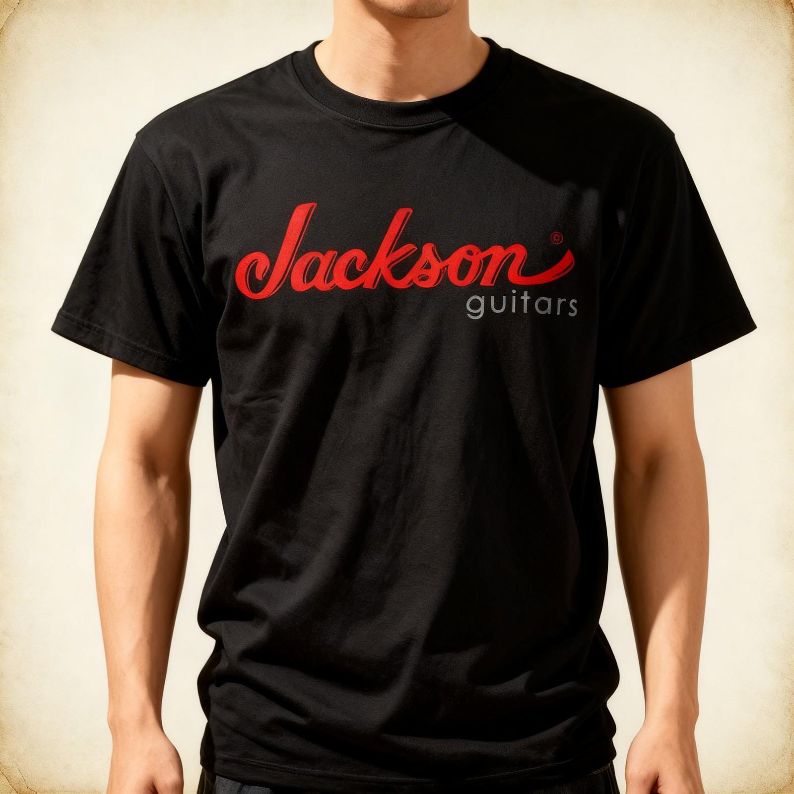 Jackson Guitars Red Men039s Black TShirt Size S to 5XL Unisex T-Shirt XL