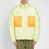 Nike Giacca Uomo ACG Imbottita in Piumino con Zip Intera e Collo Alto Giallo CD7660-335