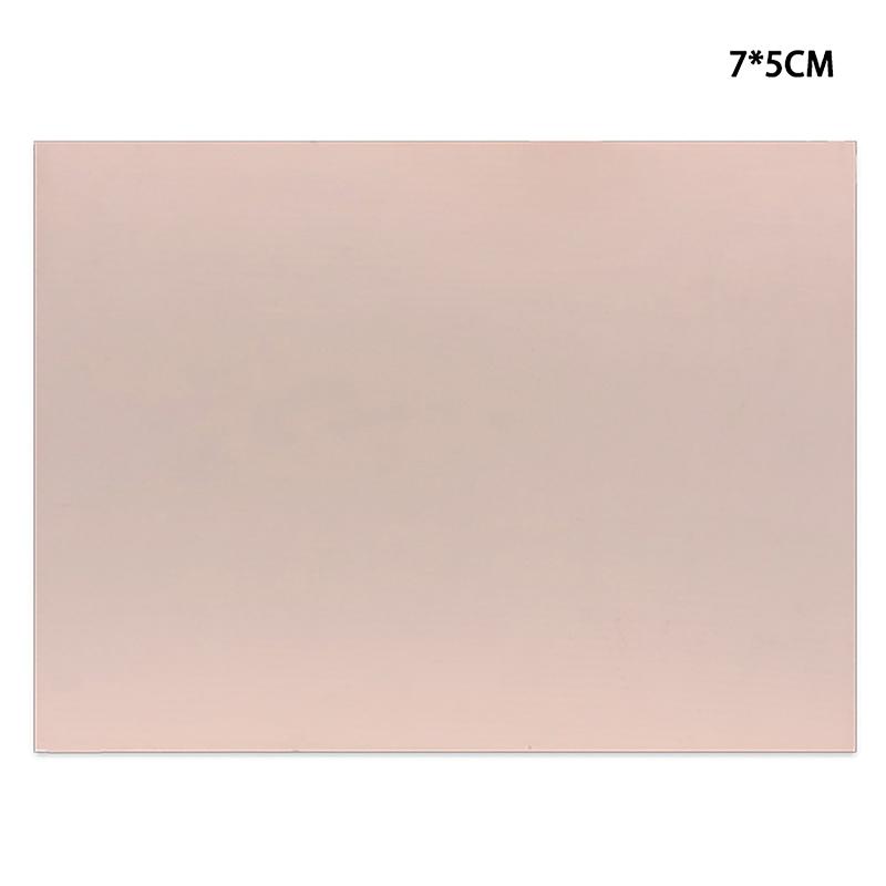1Pc Fr4 Single Side Copper Clad Plate Diy Pcb Kit Laminate Circuit Board For Arduino Accessories 5X7 5X10 7X10 10X10 10X15