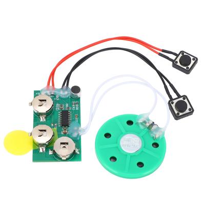 DIY Ευχετήρια κάρτα Chip 4 λεπτών Εγγράψιμο φωνητικό τσιπ ήχου φωνητική ευχετήρια κάρτα για τις διακοπές