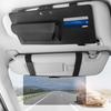 Customizable Magnetic Sun Shade For Cars Including Leather Storage Pocket And Easy Arrange