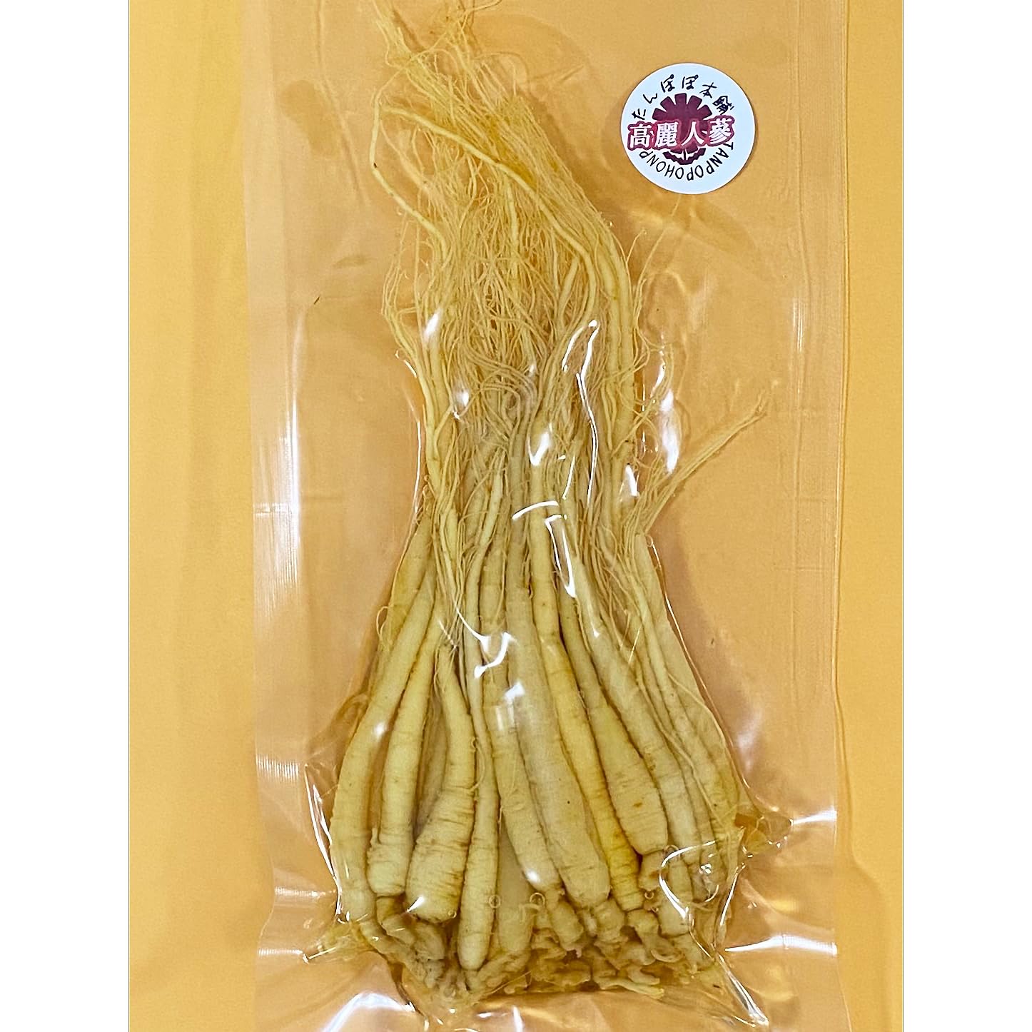 

Korean Ginseng Value 110g for Medicinal Liquor and Cooking Changbai Mountain Ginseng Value Tanpopo Honpo (Raw) Pack, (Approx. 30-40 stalks)