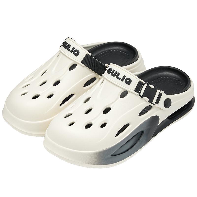 Летние мужские клоги на платформе, пляжные клоги из ЭВА с толстой подошвой, модные, удобные мужские клоги 40-41 белый
