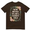 Floral Im My Mother In LawS Favorite Child Funny Son In Law TShirt