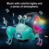 Plastic Dancing Hermit Crab Toys With Music Crawling Crab Sensory Toy  Kids